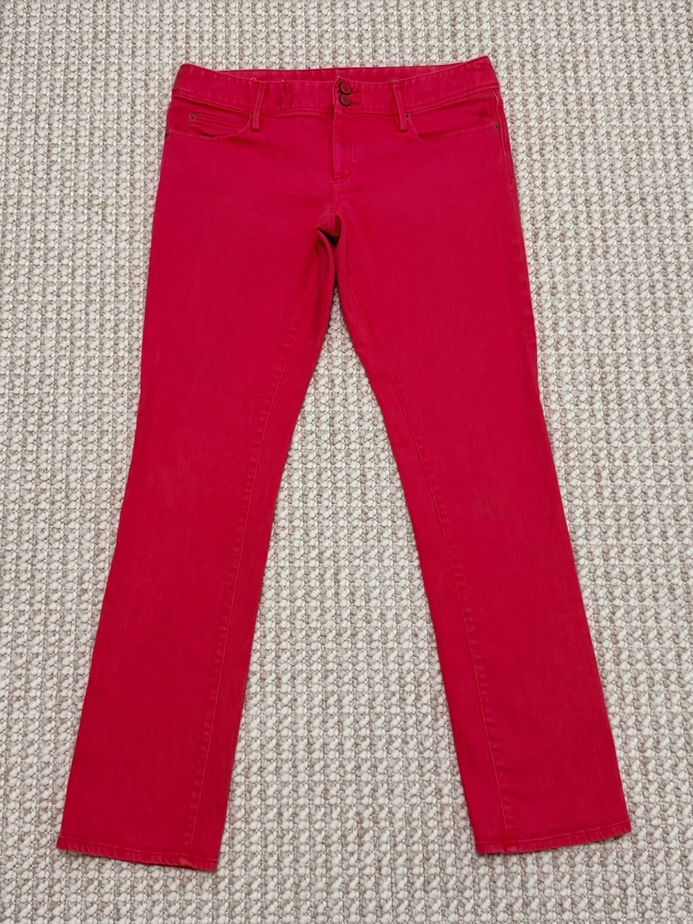 Lilly Pulitzer Worth Pink Straight Jeans size 12 - Picture 14 of 14